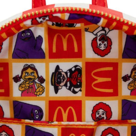 Loungefly McDonald's Ronald McDonald Cosplay Mini Backpack - Picture 3 of 3